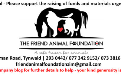 General Appeal from The Friend Animal Foundation
