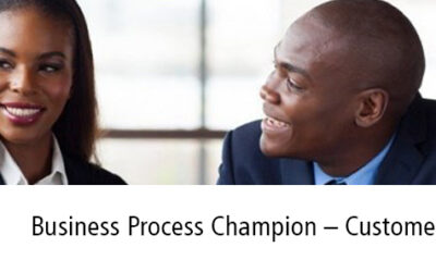 Business Process Champion – Customer Services