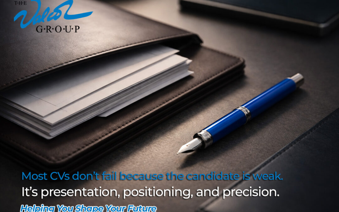 Most CVs don’t fail because the candidate is weak